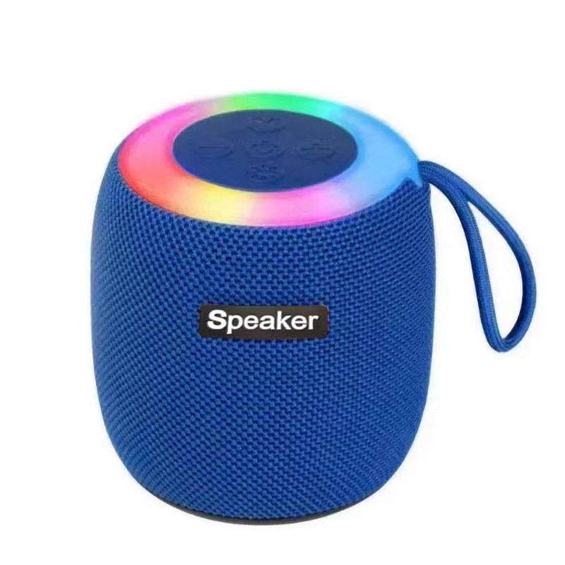 Cross-border 309 Bluetooth Speaker, Outdoor Cycling Wireless Portable Card-inserting Subwoofer, Home Ambient Light, Desktop Speaker