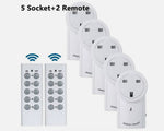 Draadloze Stopcontacten 5-pack met Afstandsbediening