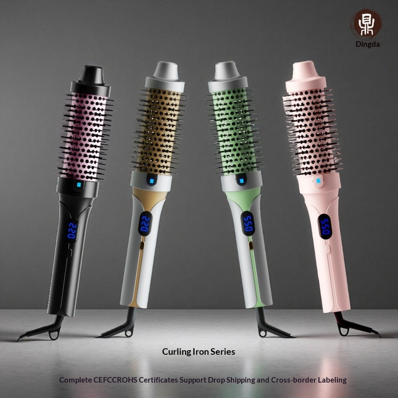 Smart Power-Off Hair-Care Fast-Heat Roller Curling Wand