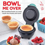 Wafelbowl Maker | Gelijkmatige Verhitting | Axara