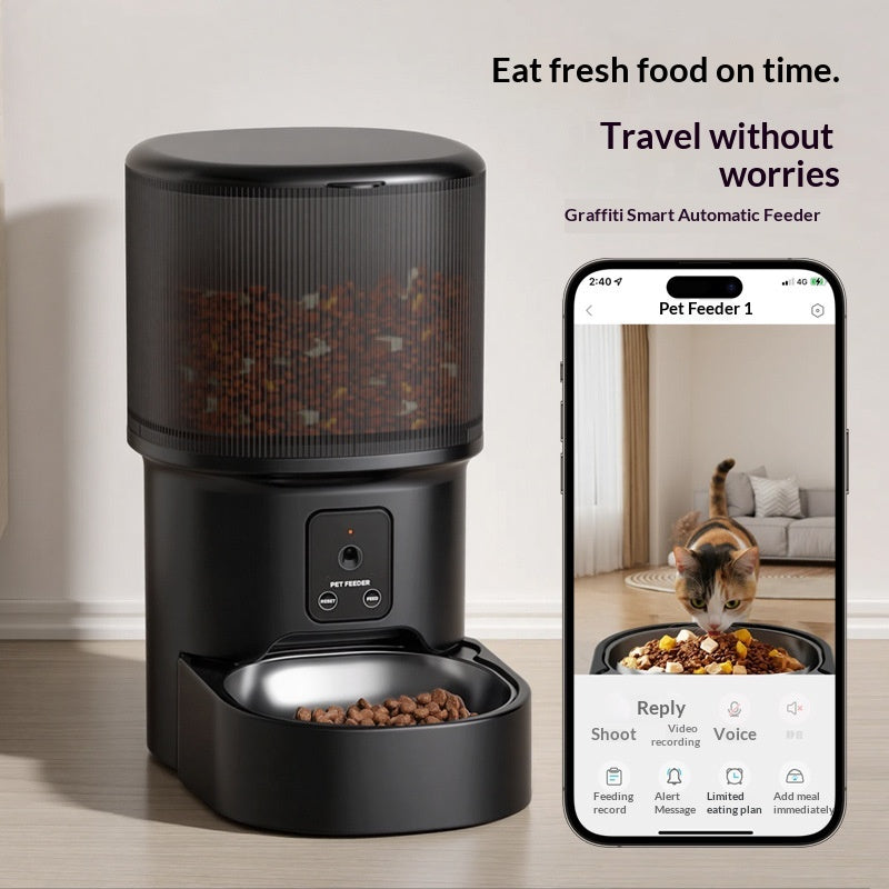 Smart Pet Feeder - Automatische Voerbak met App Control