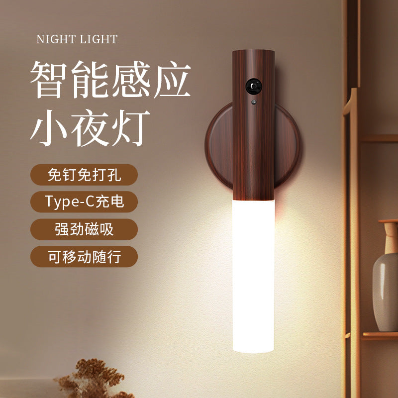 Slimme LED Nachtlamp met Bewegingssensor – Oplaadbaar