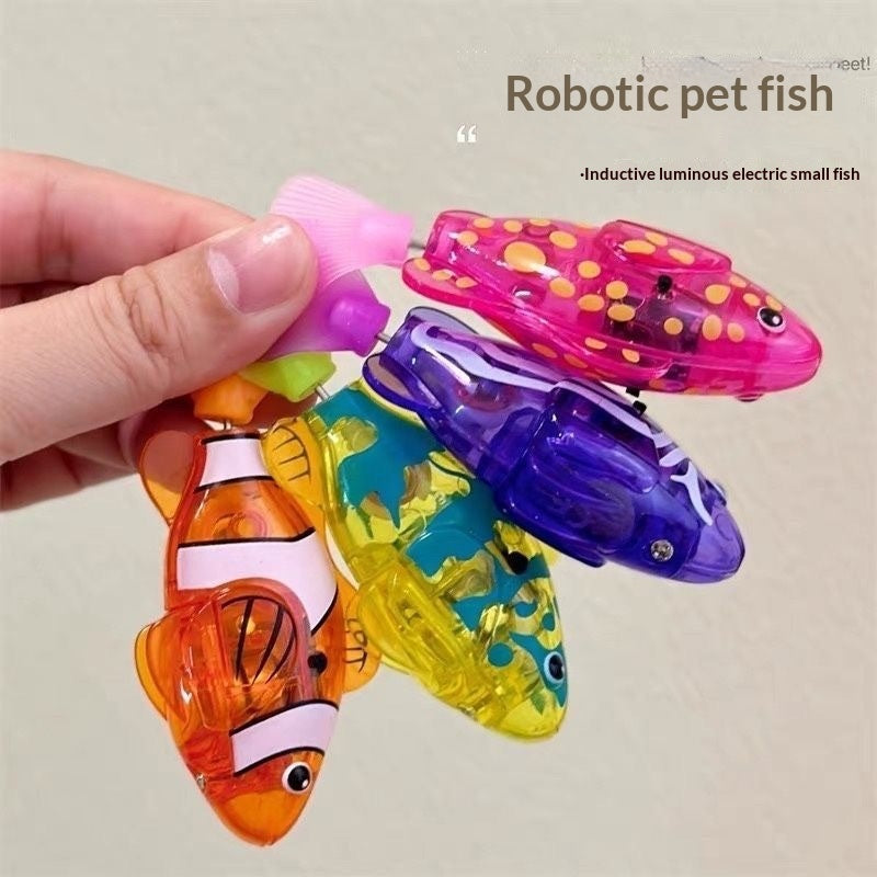 Interactief Visspelletje - Licht Geactiveerde Clownfish Toy
