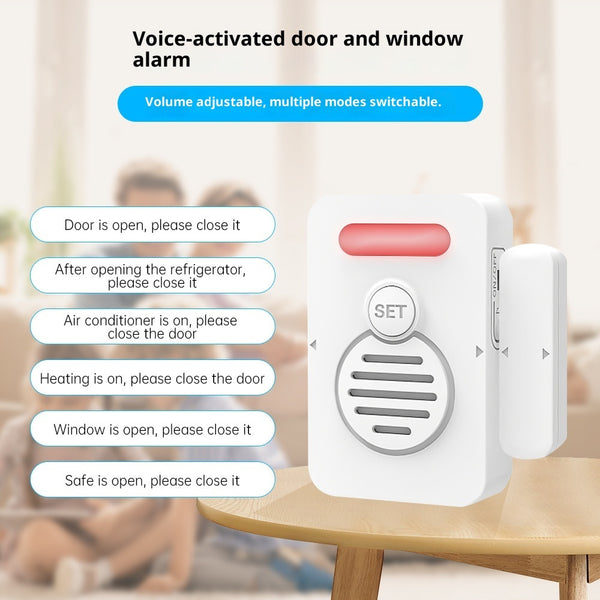 Home Voice Door-Closing Reminder