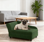 Huisdierensofabed met opslag groen | Premium comfort