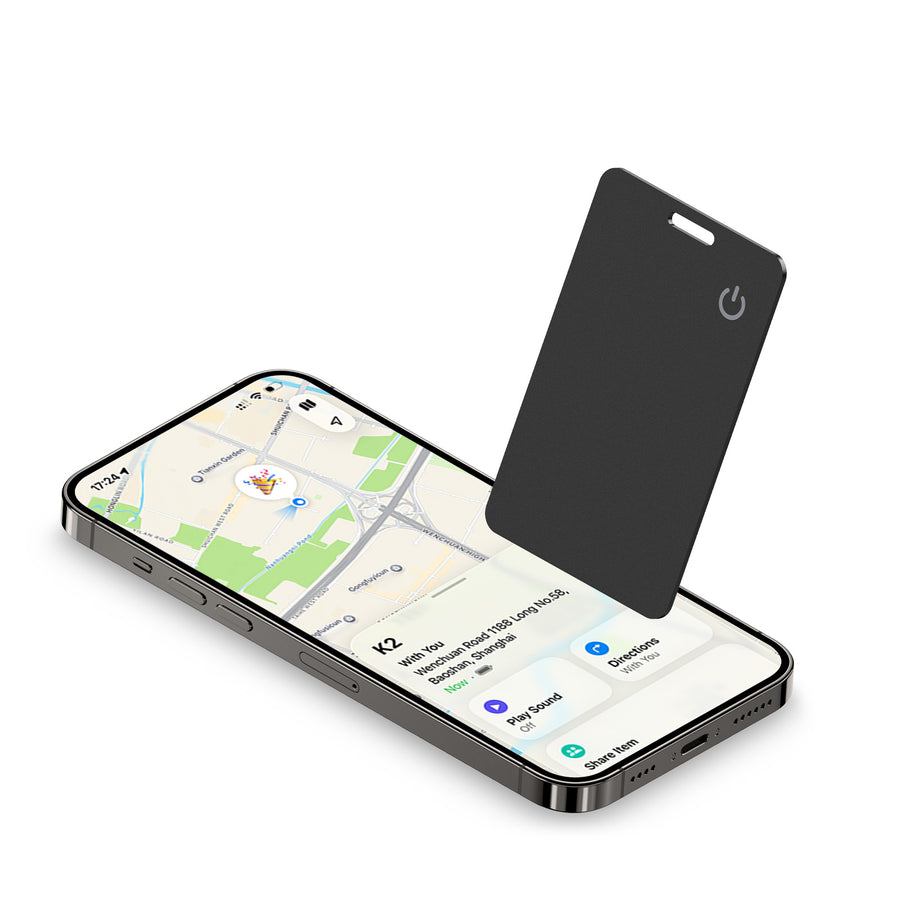 Smart Card Tracker Find My | IP68 Waterdicht GPS