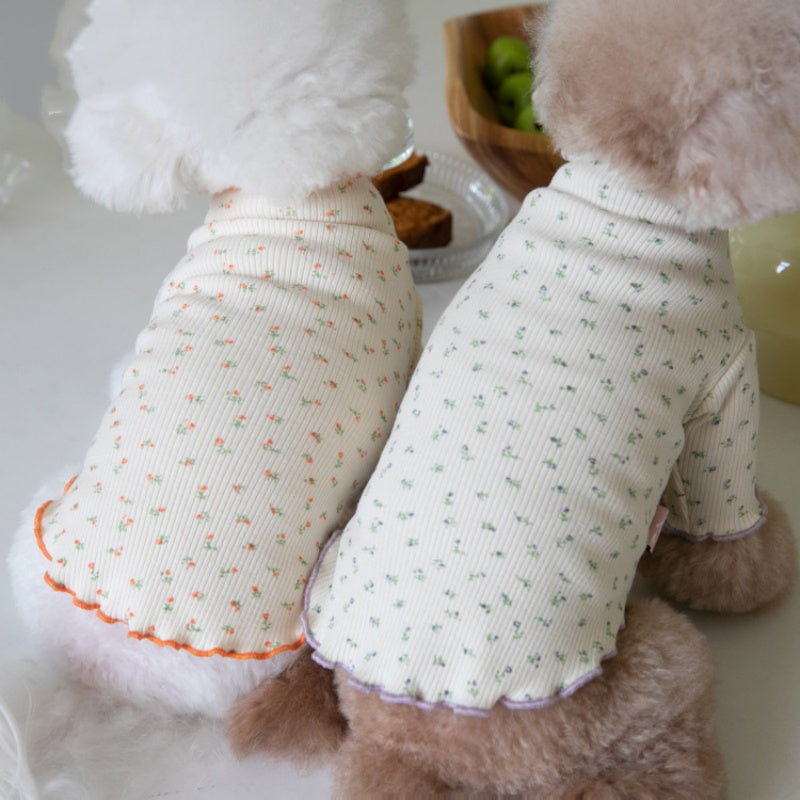 Bloemen Huisdier Kleding | Premium Pet Top
