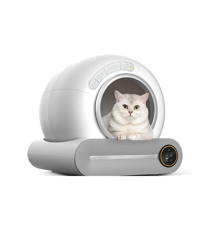 Best Automatic Cat Litter Box, 78L Fully Enclosed Tu-ya APP Smart Self