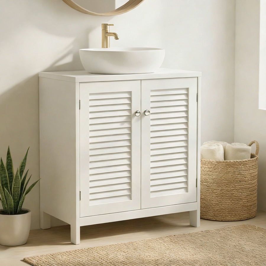 Badkamer Wastafelkast - Modern Wandkastje met Opslag