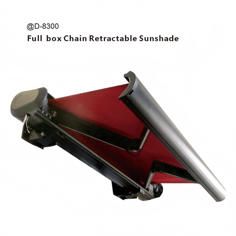 D8300 Full Box Retractable Awning 2-6m & 1.5-3m  Heavy Duty Motorized