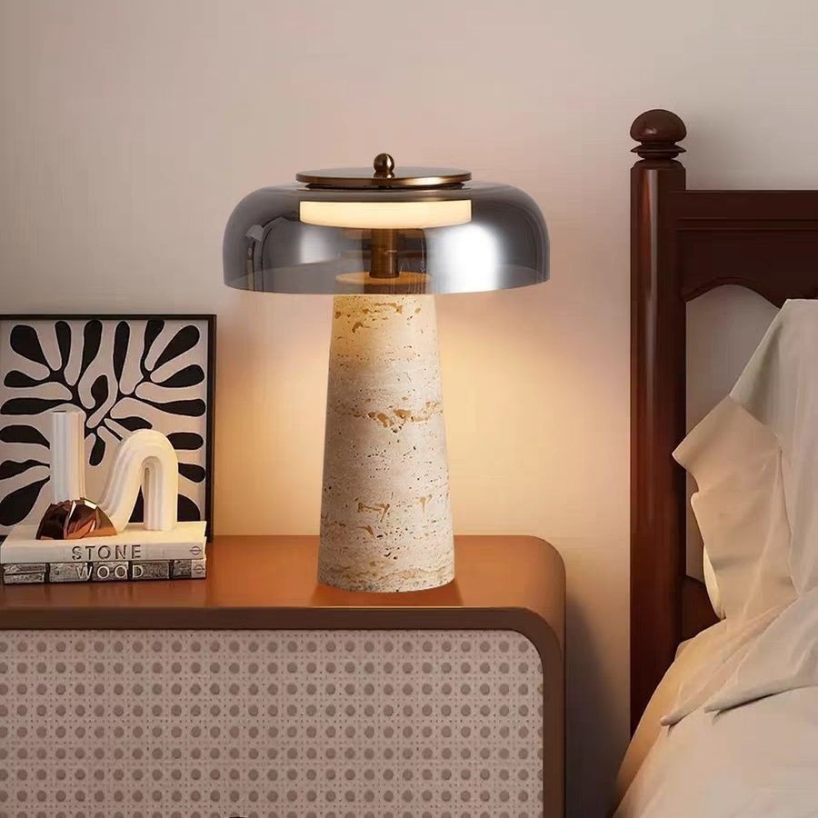 Nordic Glazen Tafellamp - Minimalistisch Design