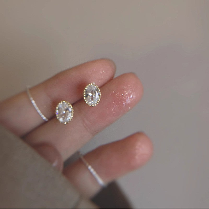 Tiny Size Heart Gold Earrings Comfort Fit Can Wear While Sleeping Female Accessories
