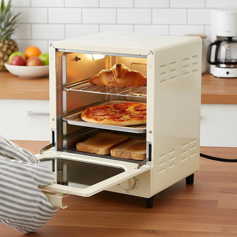 Compacte Mini Oven – Bakken, Grillen & Roosteren in Één