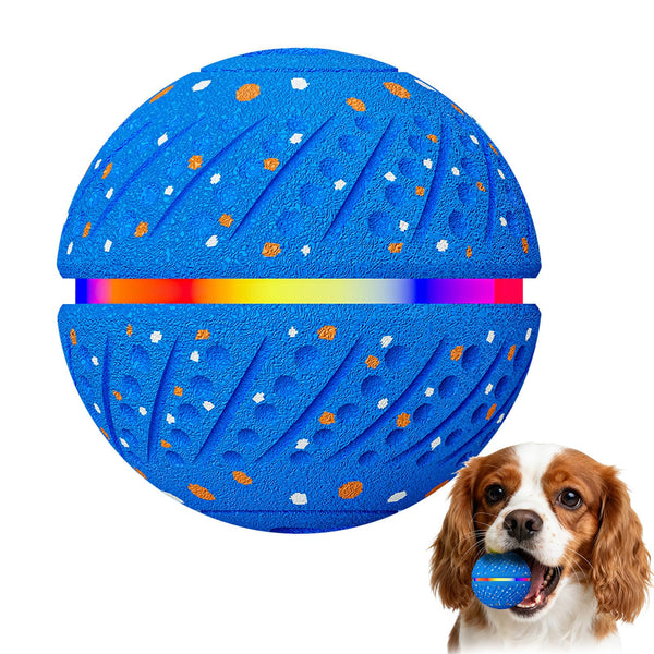 Interactive Dog Toys Ball, Smart Moving Bouncing Dog Ball With Colorfu