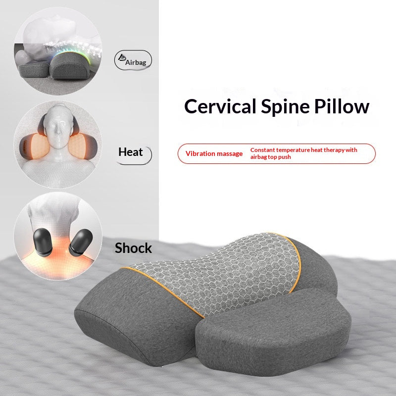 Smart Heated Vibration Massage Kussen - Nek & Rug