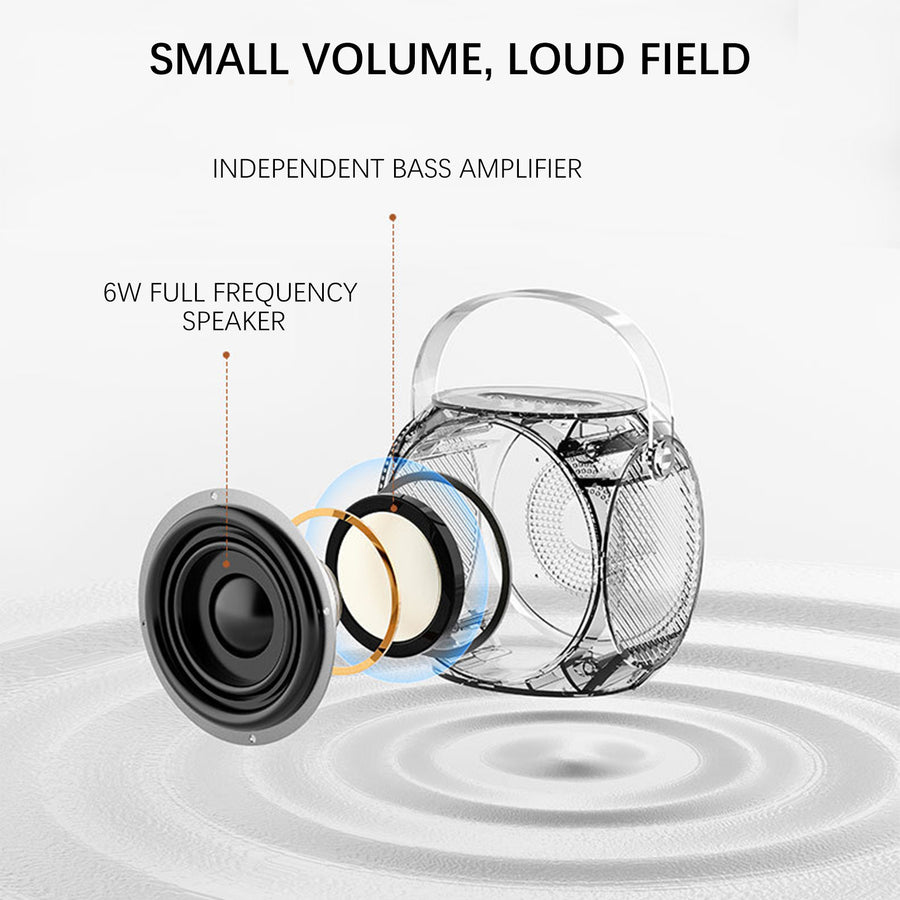 Mini Portable Microphone And Audio Kit, Home KTV Bluetooth Speaker