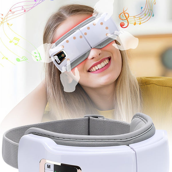 Slimme oogmassager met trillingen en warmte