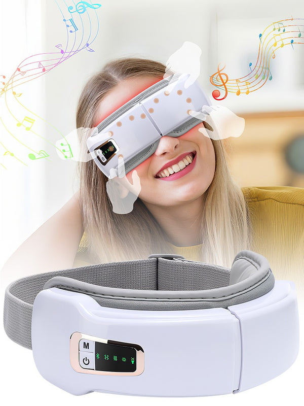 Slimme oogmassager met trillingen en warmte