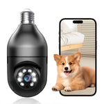 WiFi Beveiligingscamera in Lamp E27 - 1080P Outdoor