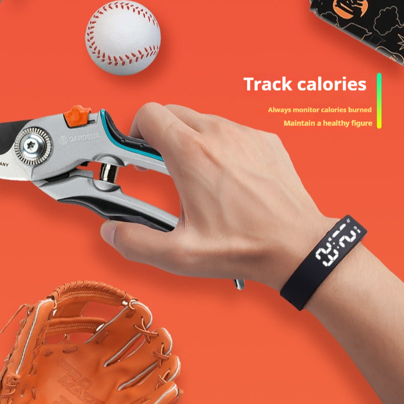 Slimme Fitness Armband T5S – Waterdicht met Stappenteller & LED