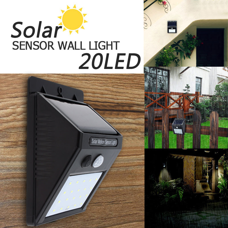 Courtyard Home Solar Outdoor Motion-Sensor Light
