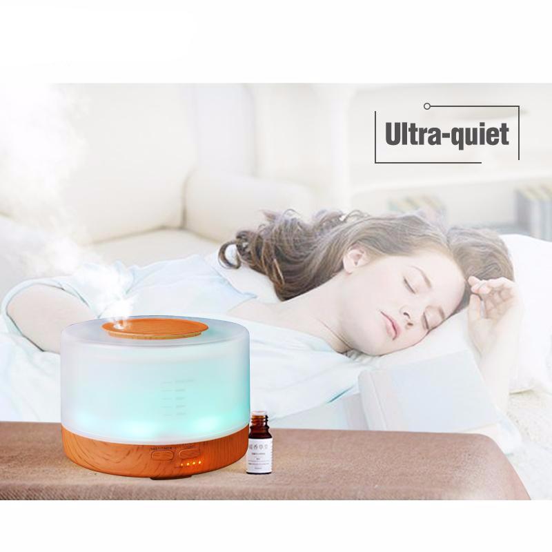 Aroma diffuser luchtbevochtiger 500ml LED