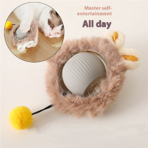 Cat Toy Self-Hi zelfrollende bal kattenspeelgoed tegen stress