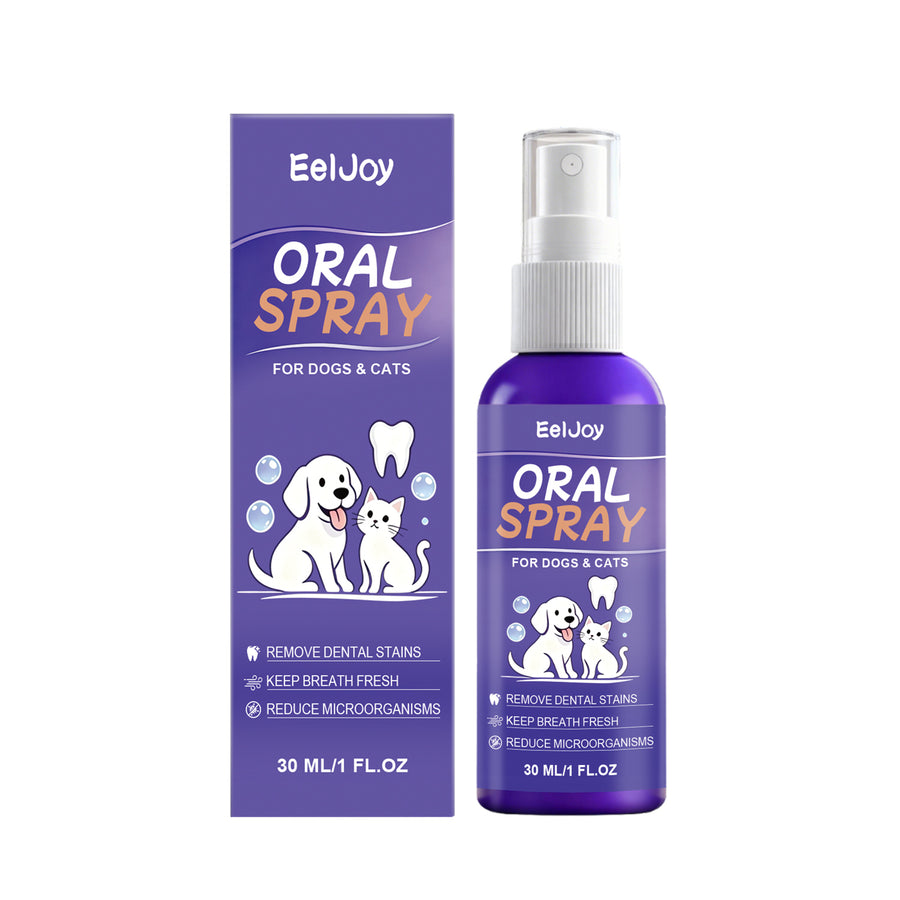 Pet Oral Care Spray - Frisse Adem voor Huisdieren