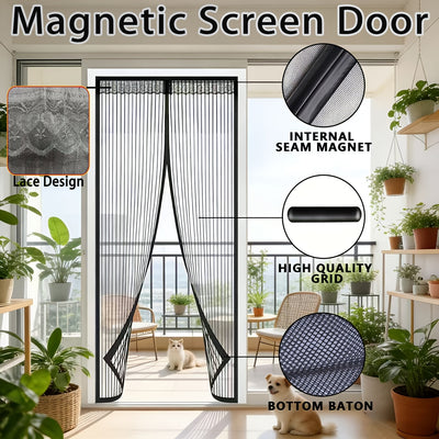 Magnetisch Deurscherm – Muggenwerend & Zonder Boren
