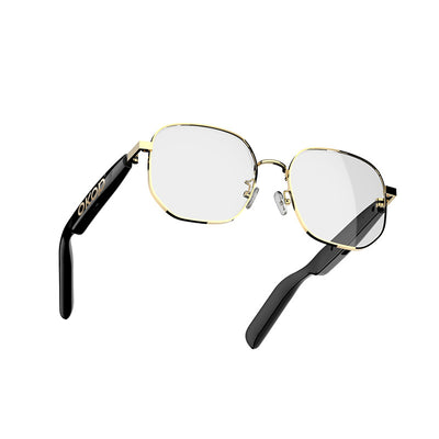 KP-Y103 Best-Selling Bluetooth Smart Audio Glasses Air Conduction Blue Light Blocking Voice Calls Touch Control Stereo Surround Sound In Stock