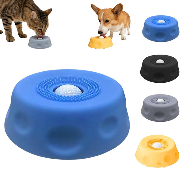 Interactieve Likkom met Bal voor Honden – Slow Feeder