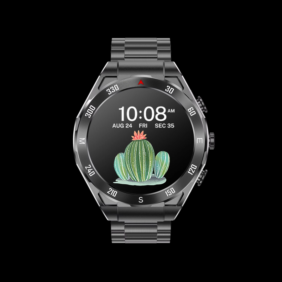 Smartwatch met Bluetooth Oordopjes & MP3 - Premium