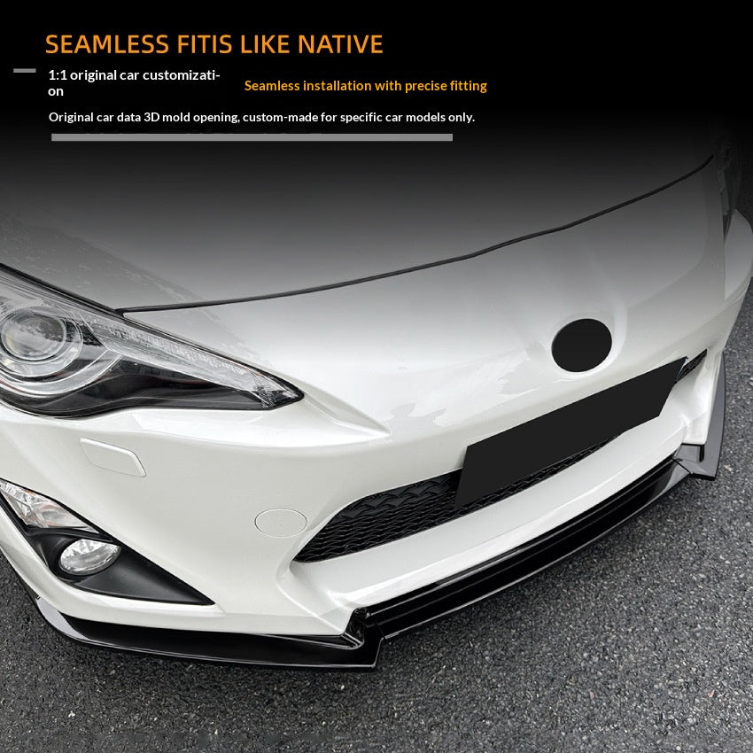 Front Lip Front Spoiler And Exterior Aerodynamic Accessories For Cross-border Customization