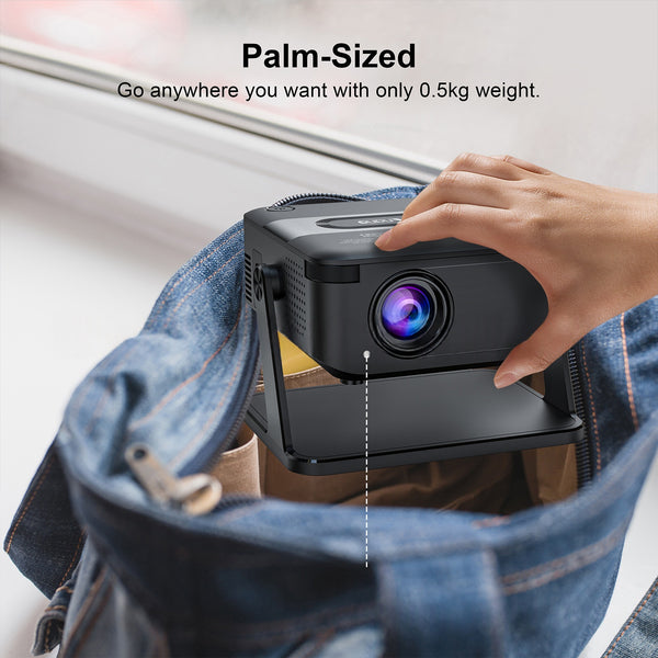 Draadloze mini beamer HD 120 inch thuisbioscoop
