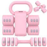 Verstelbare Dumbbell Kettlebell 2-in-1 | Thuistraining