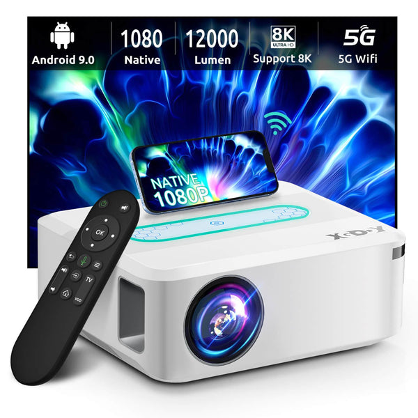 Slimme 4K LED Projector met WiFi, Bluetooth & Android — alternatief