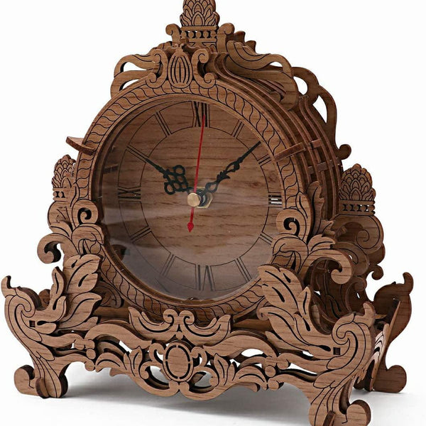 Houten Puzzelklok Bouwpakket – Maak je Eigen Designklok — alternatief